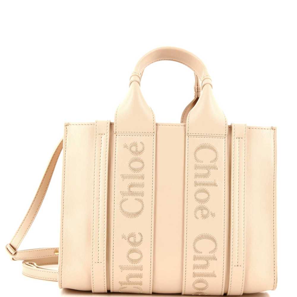 CHLOE Woody Convertible Tote Leather Small - image 1