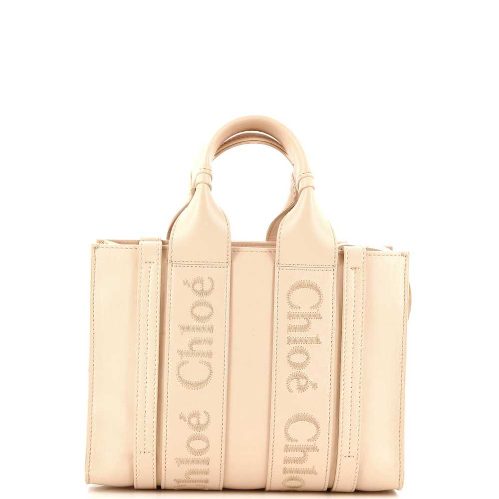 CHLOE Woody Convertible Tote Leather Small - image 3