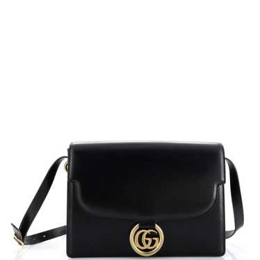 GUCCI GG Ring Shoulder Bag Leather Medium - image 1