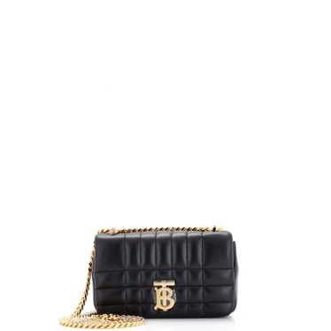 Burberry Lola Shoulder Bag Quilted Lambskin Mini