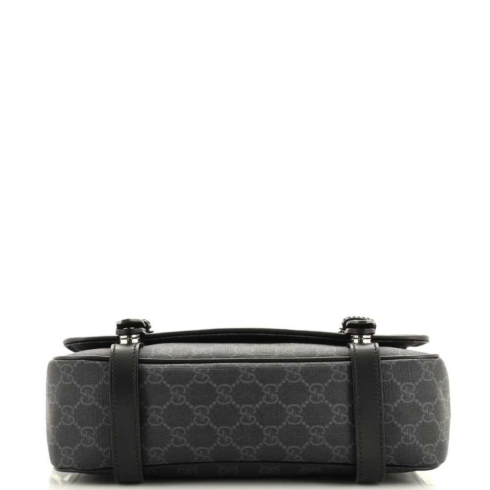 GUCCI Interlocking G Patch Messenger Bag GG Coate… - image 4