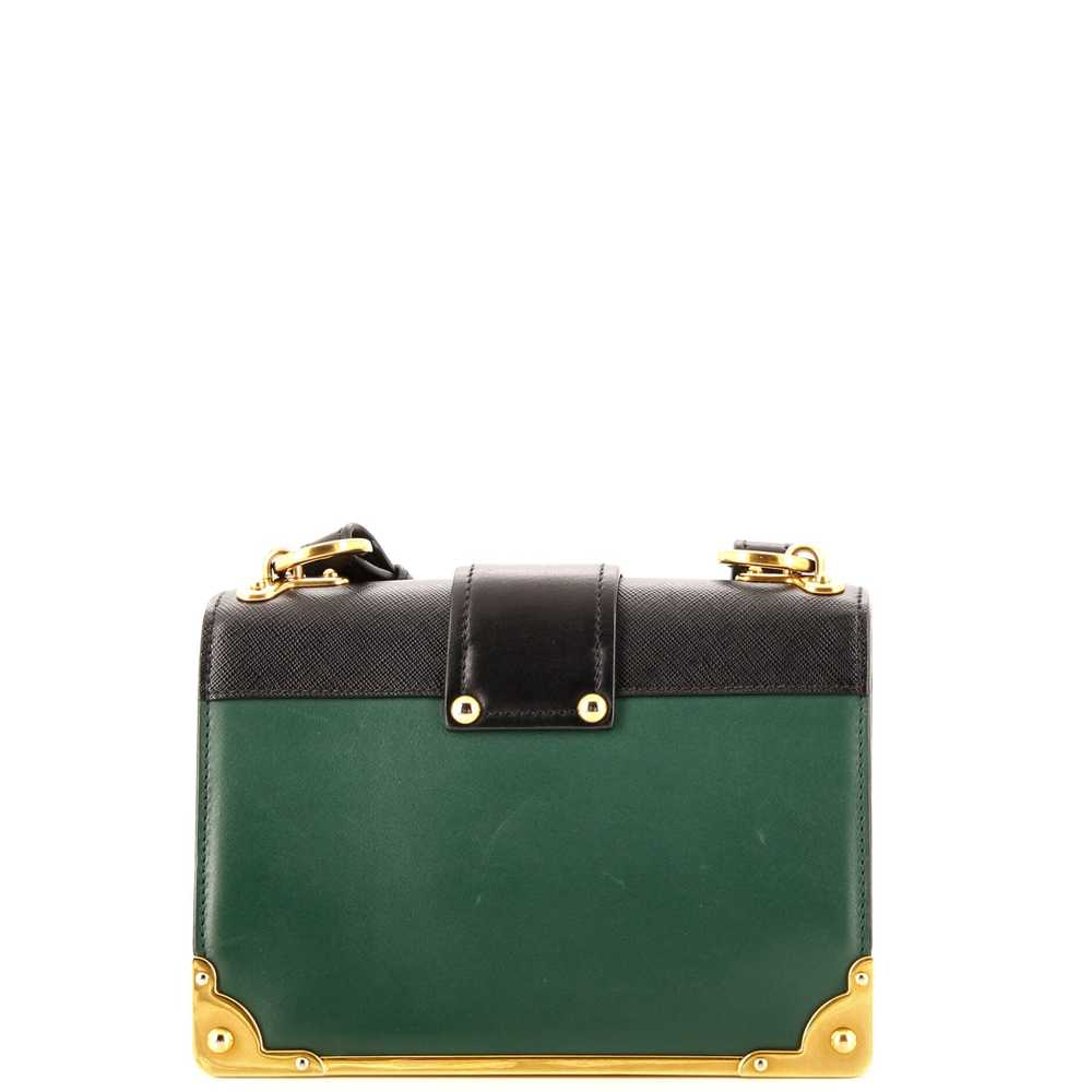 PRADA Cahier Crossbody Bag City Calf and Saffiano… - image 3