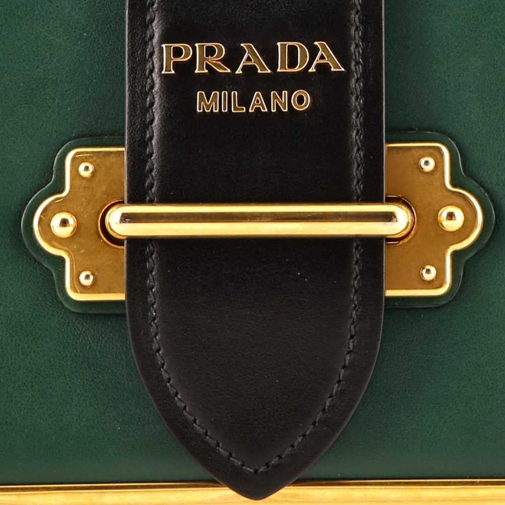 PRADA Cahier Crossbody Bag City Calf and Saffiano… - image 7