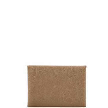 Hermes Calvi Duo Card Holder Chevre Mysore - image 1