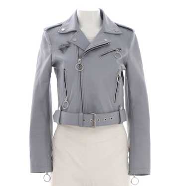 Off White Women's Arrow Biker Jacket Leather - image 1