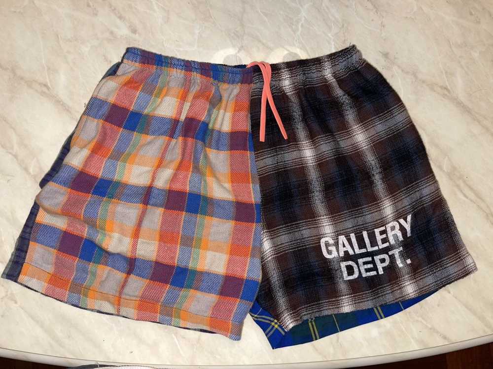 Gallery Dept. Gallery Dept Checkered Shorts - image 1