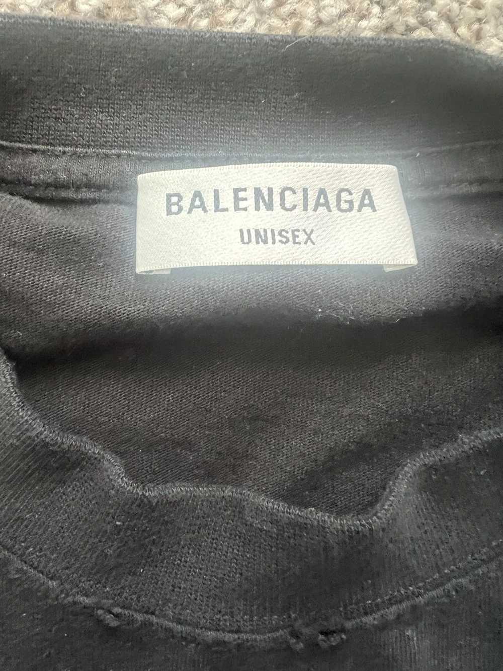 Balenciaga Balenciaga Script Logo Tee - image 4