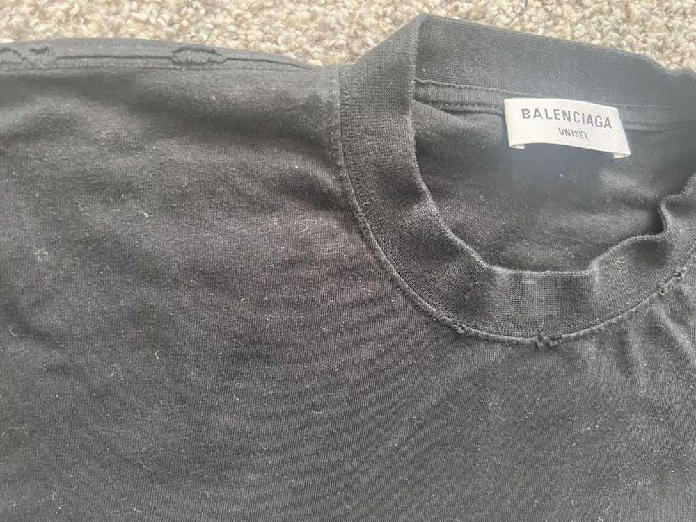 Balenciaga Balenciaga Script Logo Tee - image 7