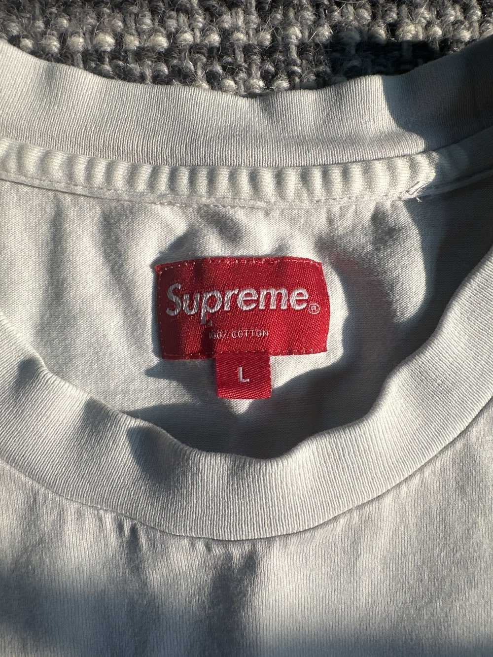 Supreme Supreme Light Pink Pocket tee - image 4