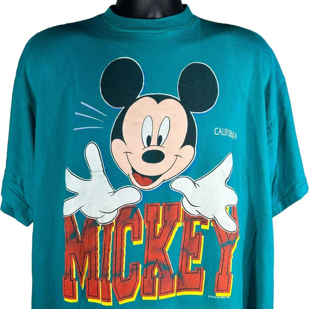 Disney Vintage California Mickey Mouse Paint Stai… - image 2