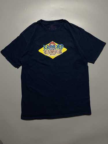 Krooked × Vintage Krooked skateboarding t-shirt