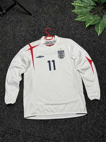 Soccer Jersey × Umbro × Vintage Umbro England WAT… - image 1