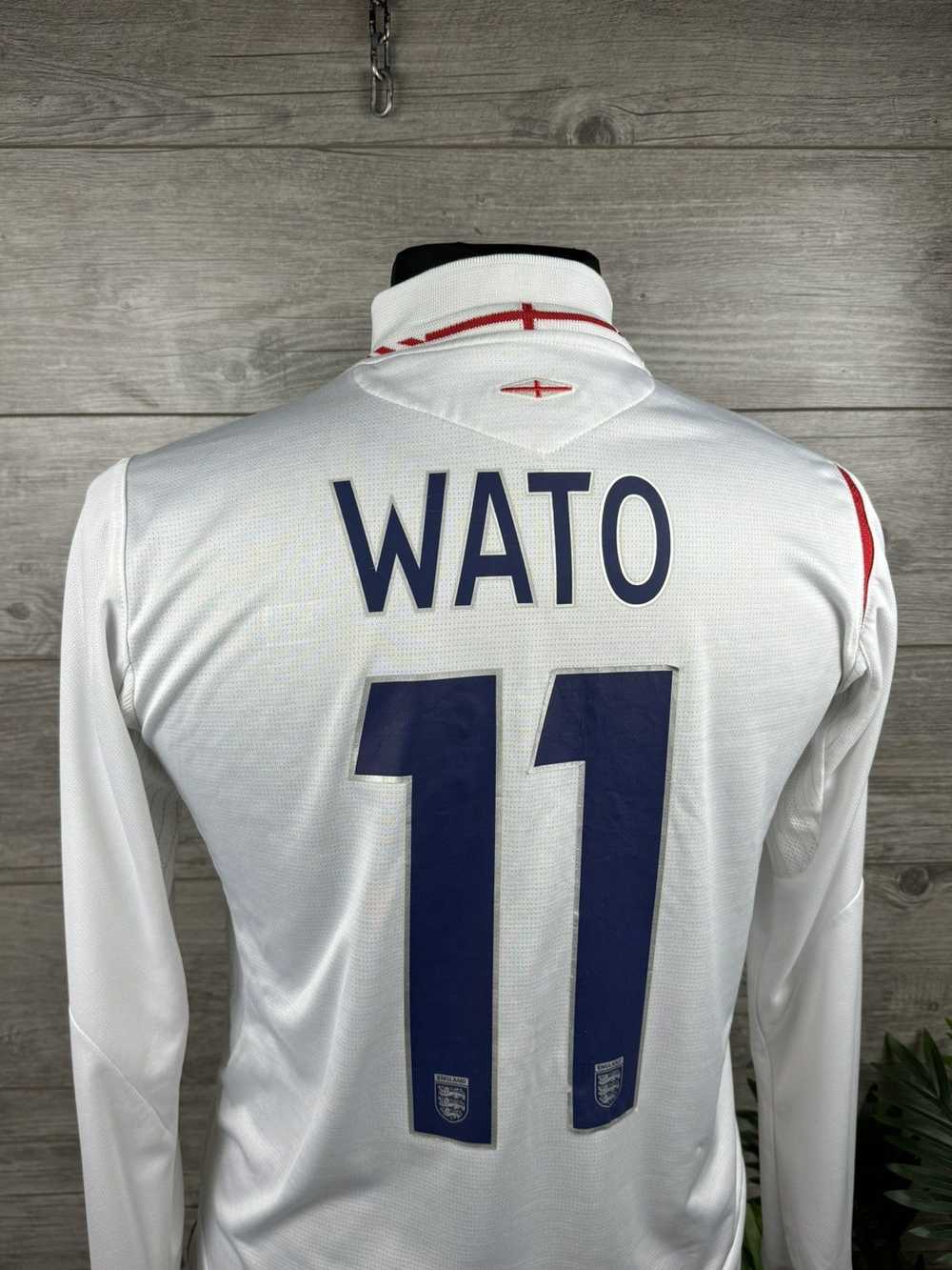 Soccer Jersey × Umbro × Vintage Umbro England WAT… - image 3