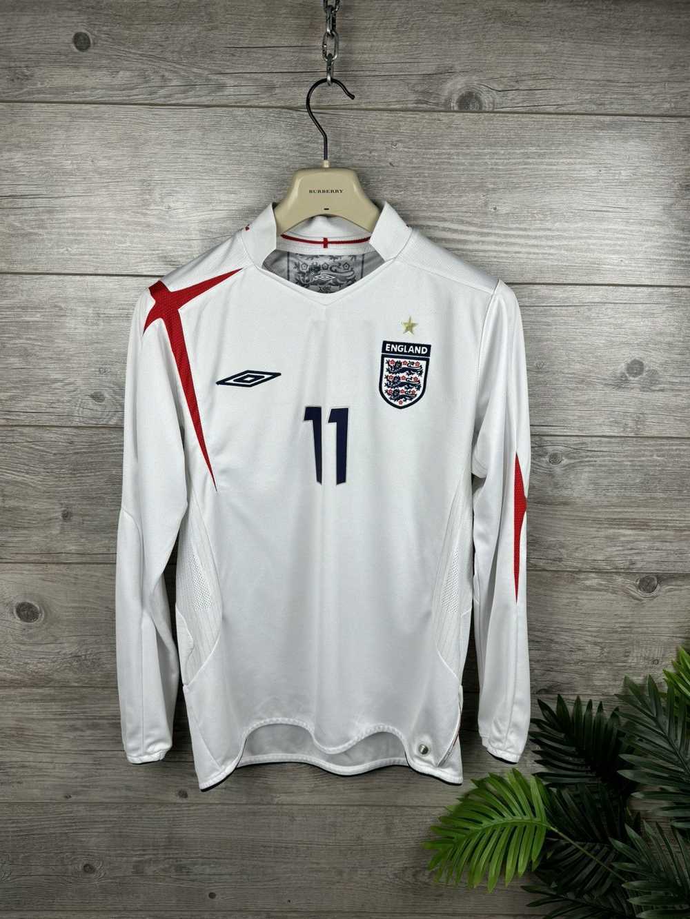 Soccer Jersey × Umbro × Vintage Umbro England WAT… - image 6