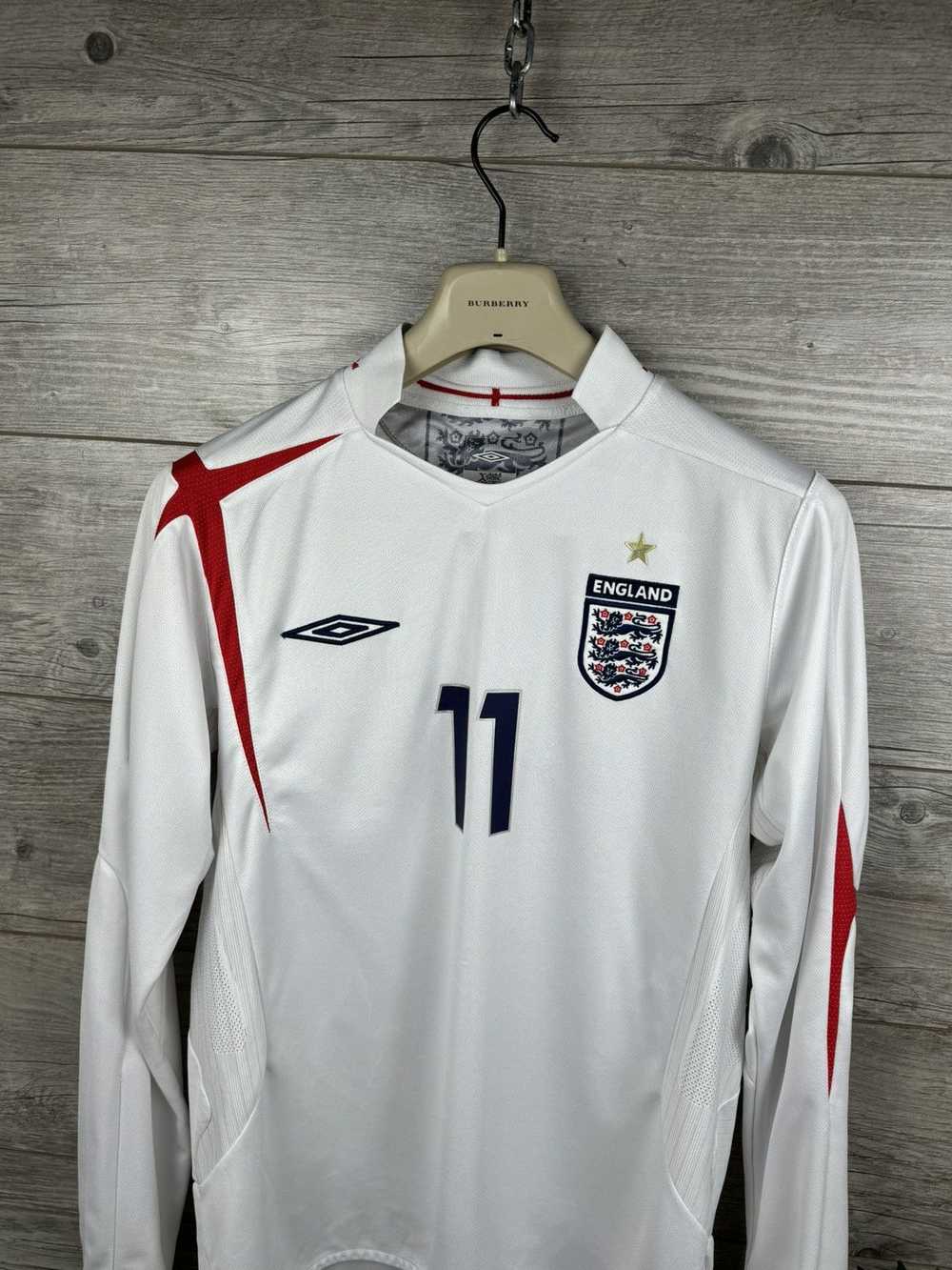 Soccer Jersey × Umbro × Vintage Umbro England WAT… - image 7