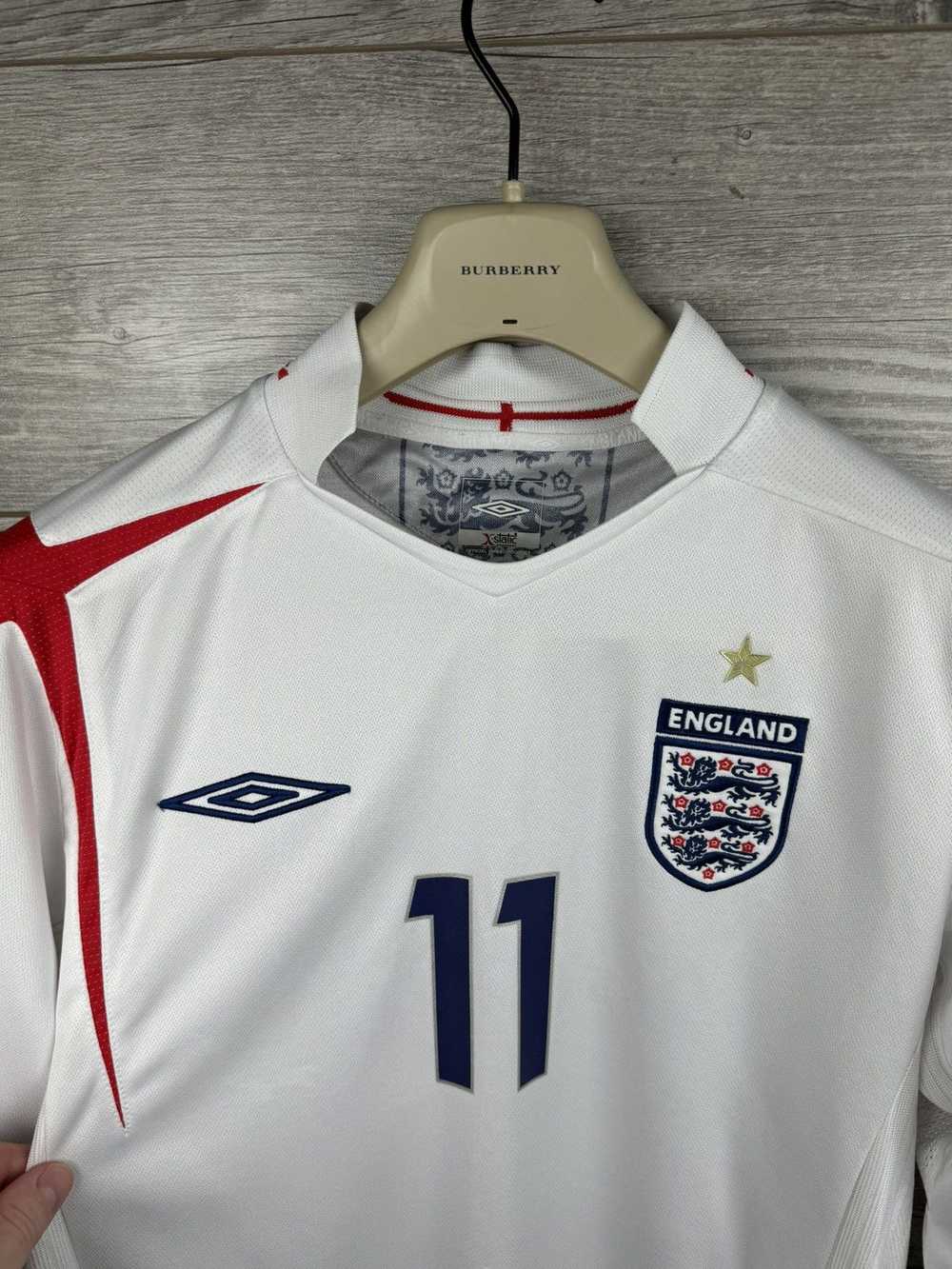 Soccer Jersey × Umbro × Vintage Umbro England WAT… - image 8