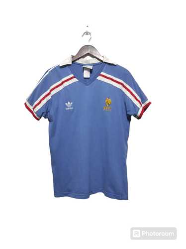 Adidas × Soccer Jersey × Vintage France Original 1