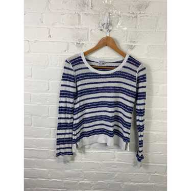 Splendid Splendid Women's Striped Waffle-Knit Swe… - image 1