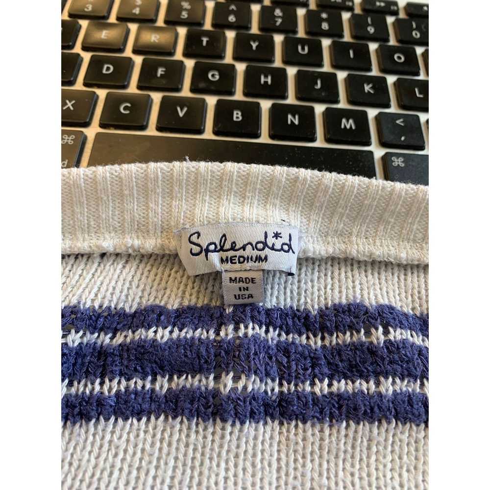 Splendid Splendid Women's Striped Waffle-Knit Swe… - image 3