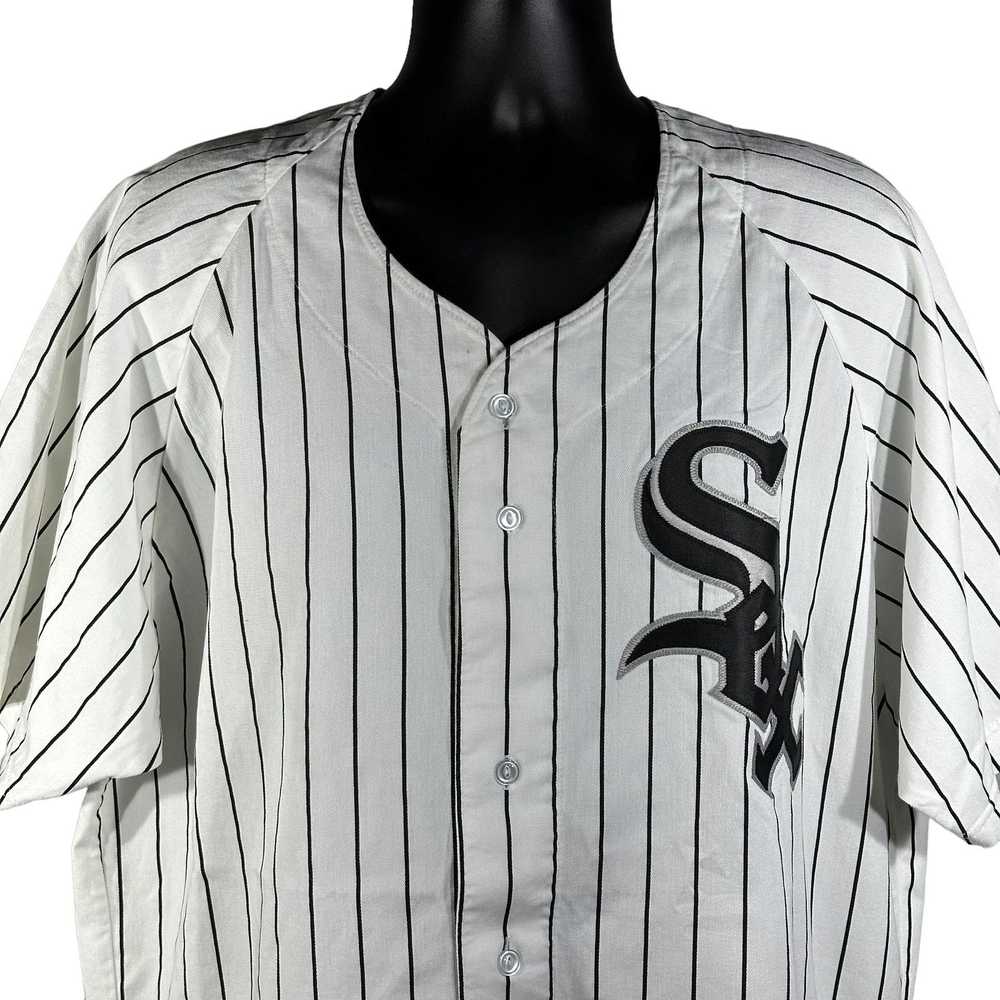 Vintage Vintage Chicago White Sox Striped Russell… - image 2