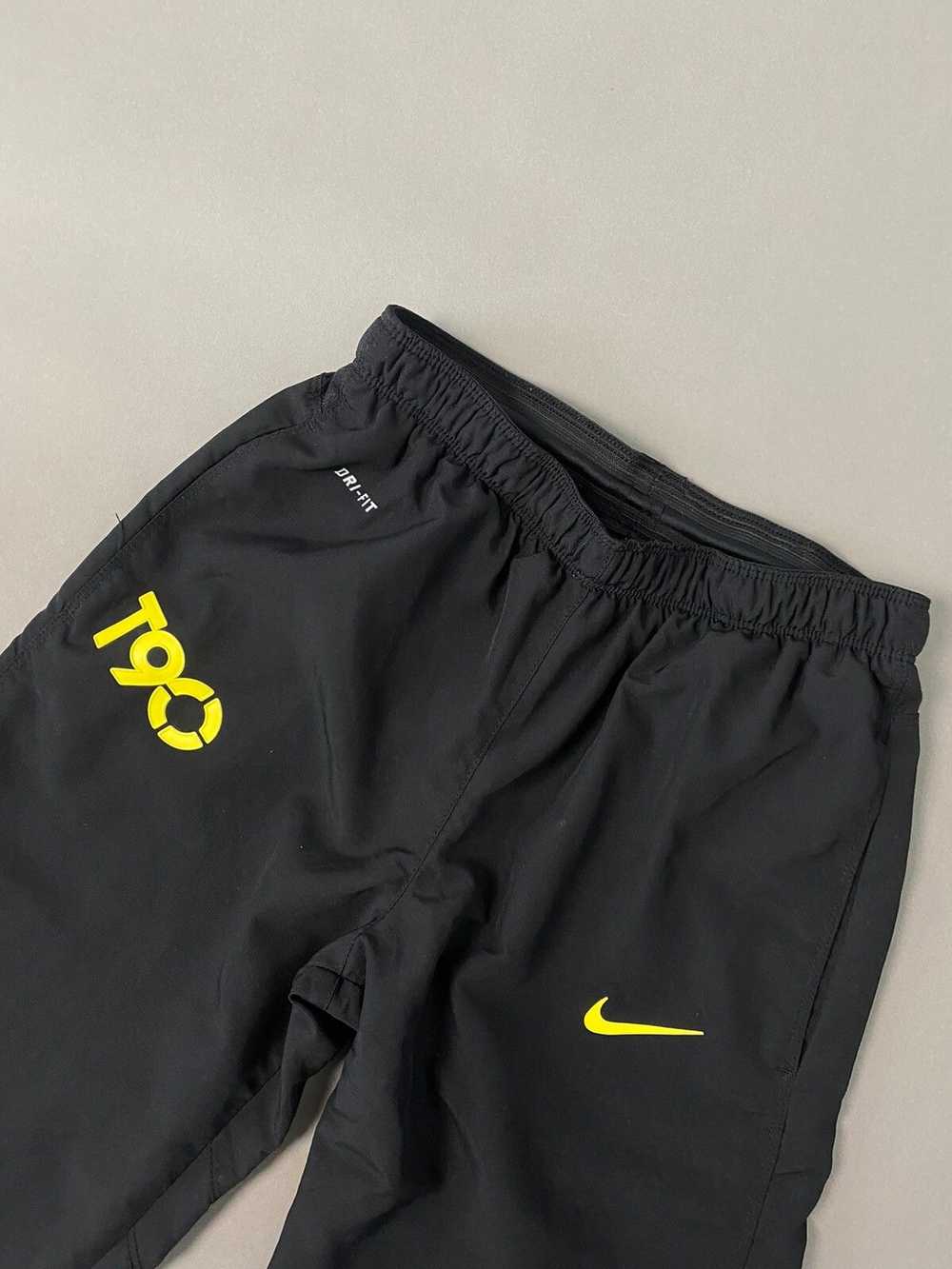 Nike × Vintage Nike T90 vintage black track pants… - image 2