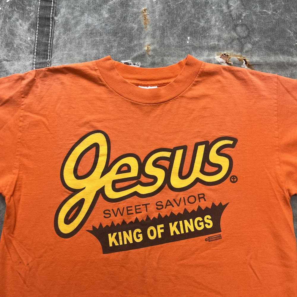 Religion × Streetwear × Vintage Vintage Jesus Swe… - image 2