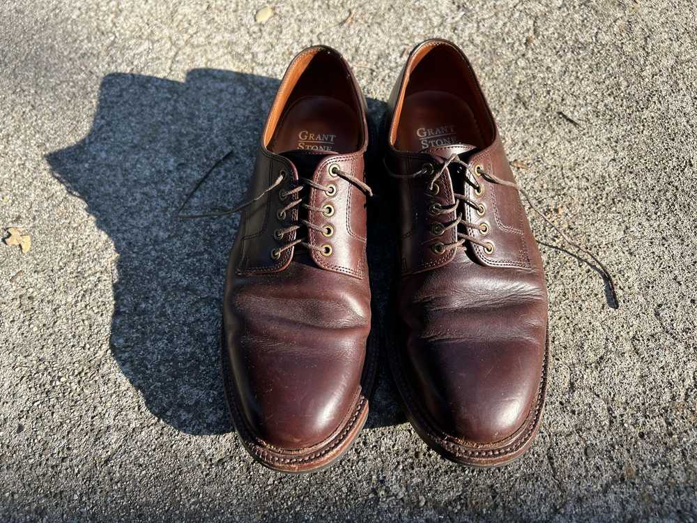 Grant Stone Derby Shoes - image 4