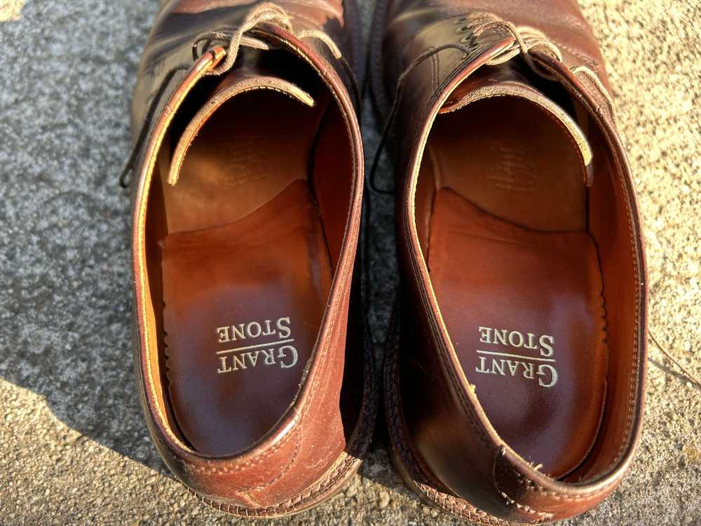 Grant Stone Derby Shoes - image 7