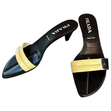 Prada Leather heels - image 1