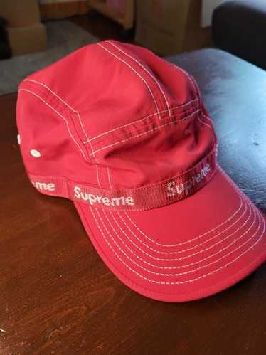 新品　Supreme Overdyed Camp Cap Red Supreme Lasered Twill Camp Cap (SS23) – 47 Jump Street