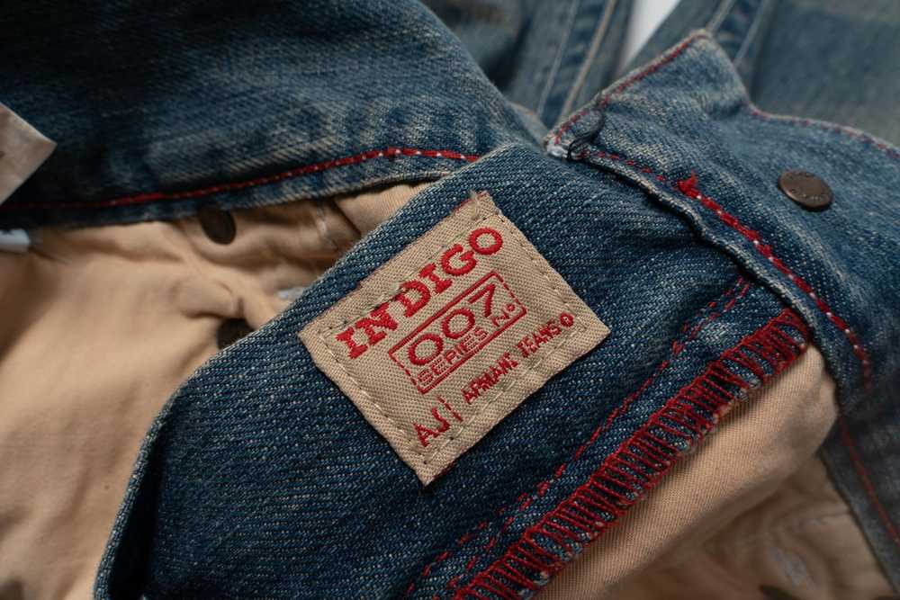 Armani × Vintage 📌Vintage ARMANI JEANS indigo 00… - image 10