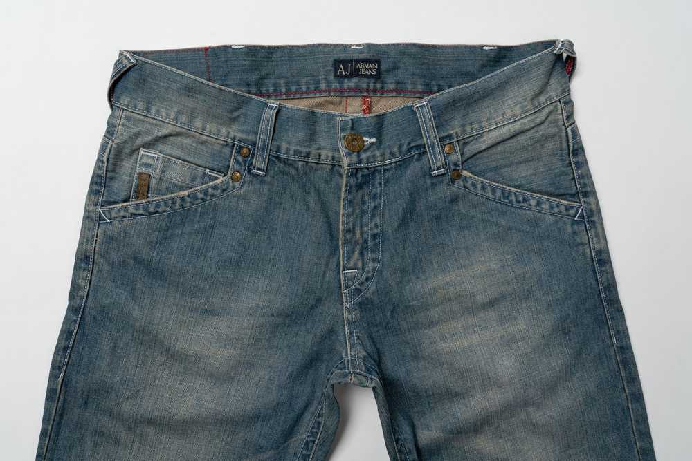 Armani × Vintage 📌Vintage ARMANI JEANS indigo 00… - image 4