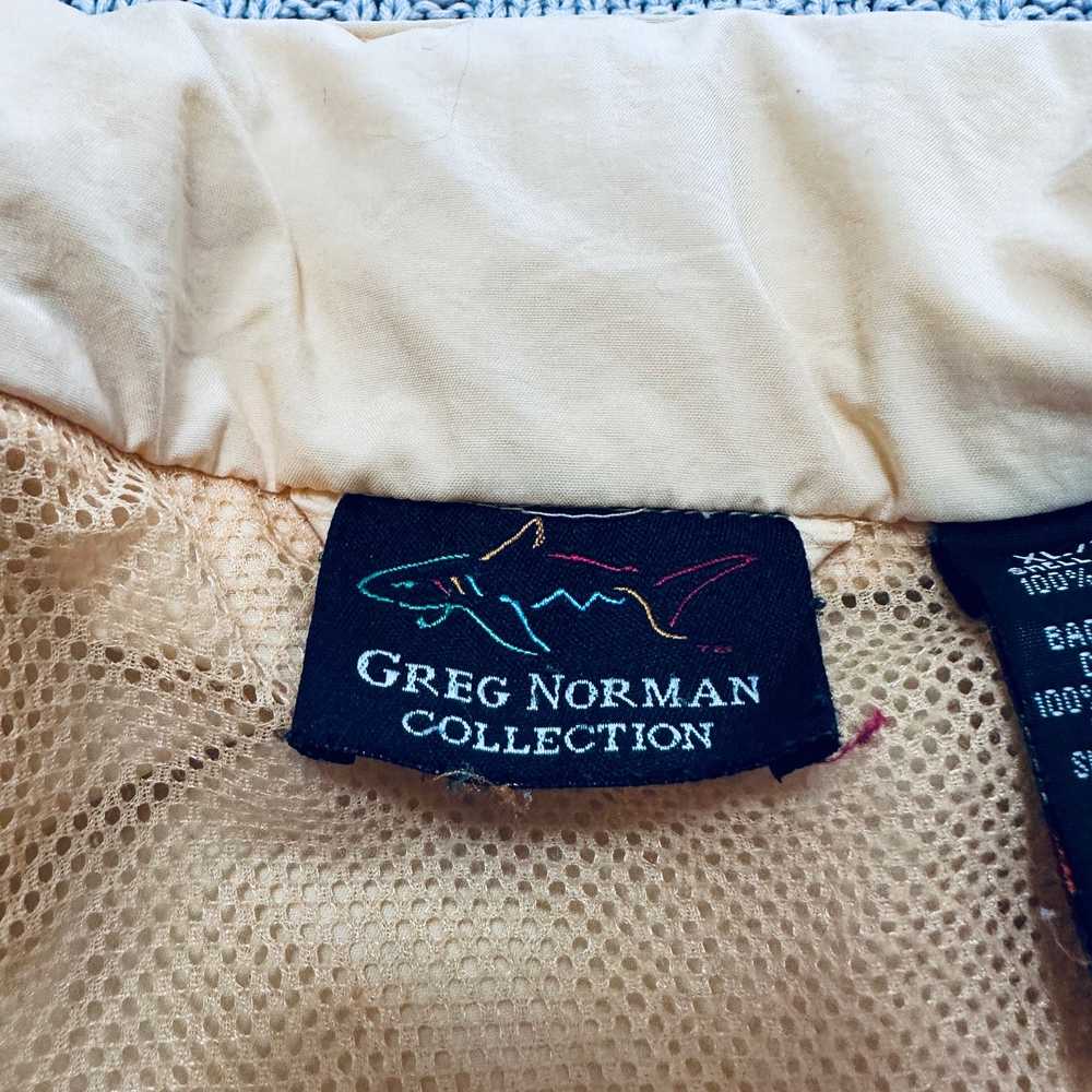 Greg Norman Greg Norman light orange windbreaker … - image 5