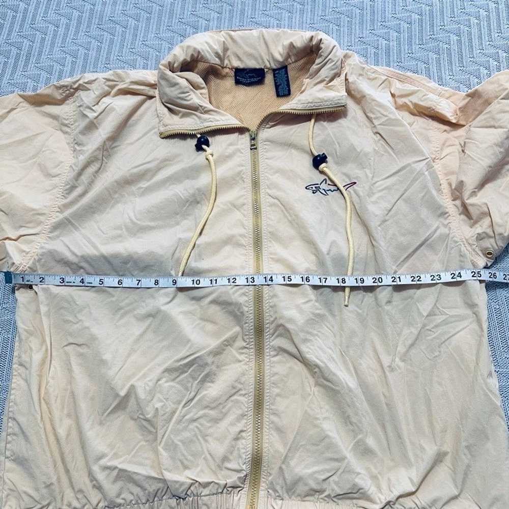 Greg Norman Greg Norman light orange windbreaker … - image 8