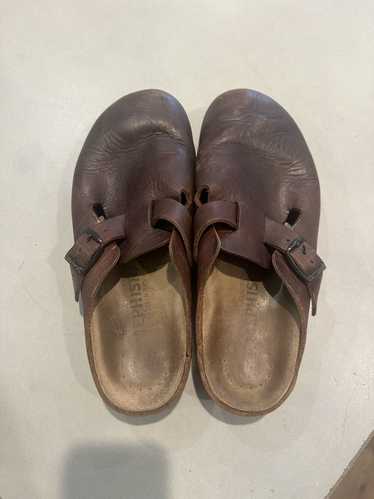 Mephisto × Vintage Leather Mephisto slides (Deadst