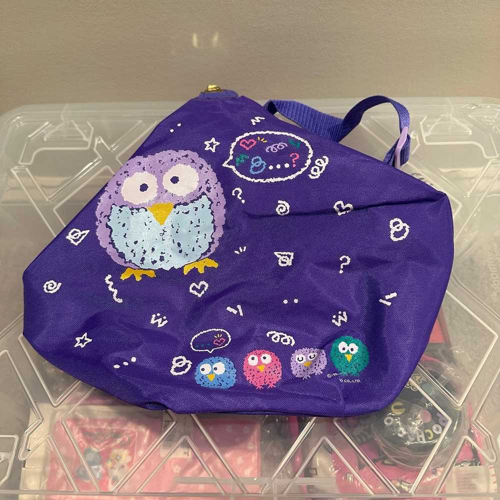 Vintage Sanrio Hooty Hoots Owl Nylon Bag - image 6