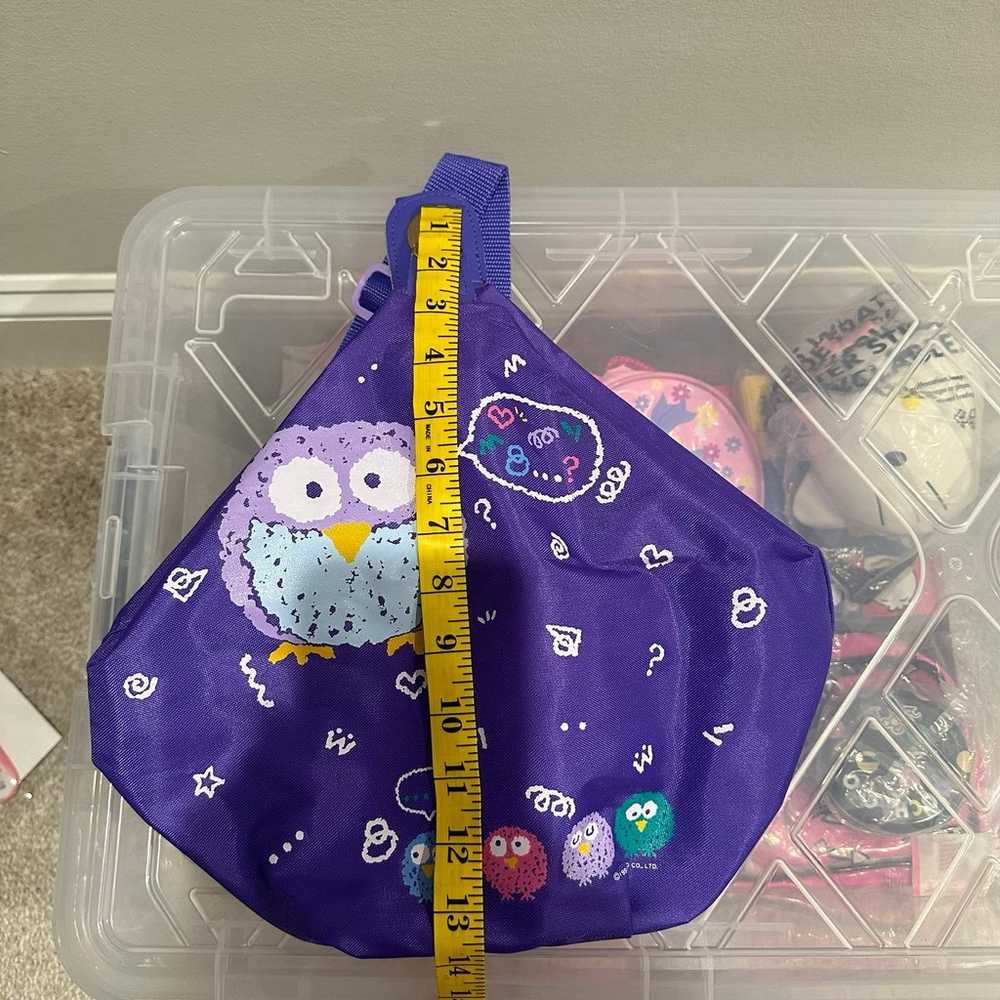 Vintage Sanrio Hooty Hoots Owl Nylon Bag - image 8