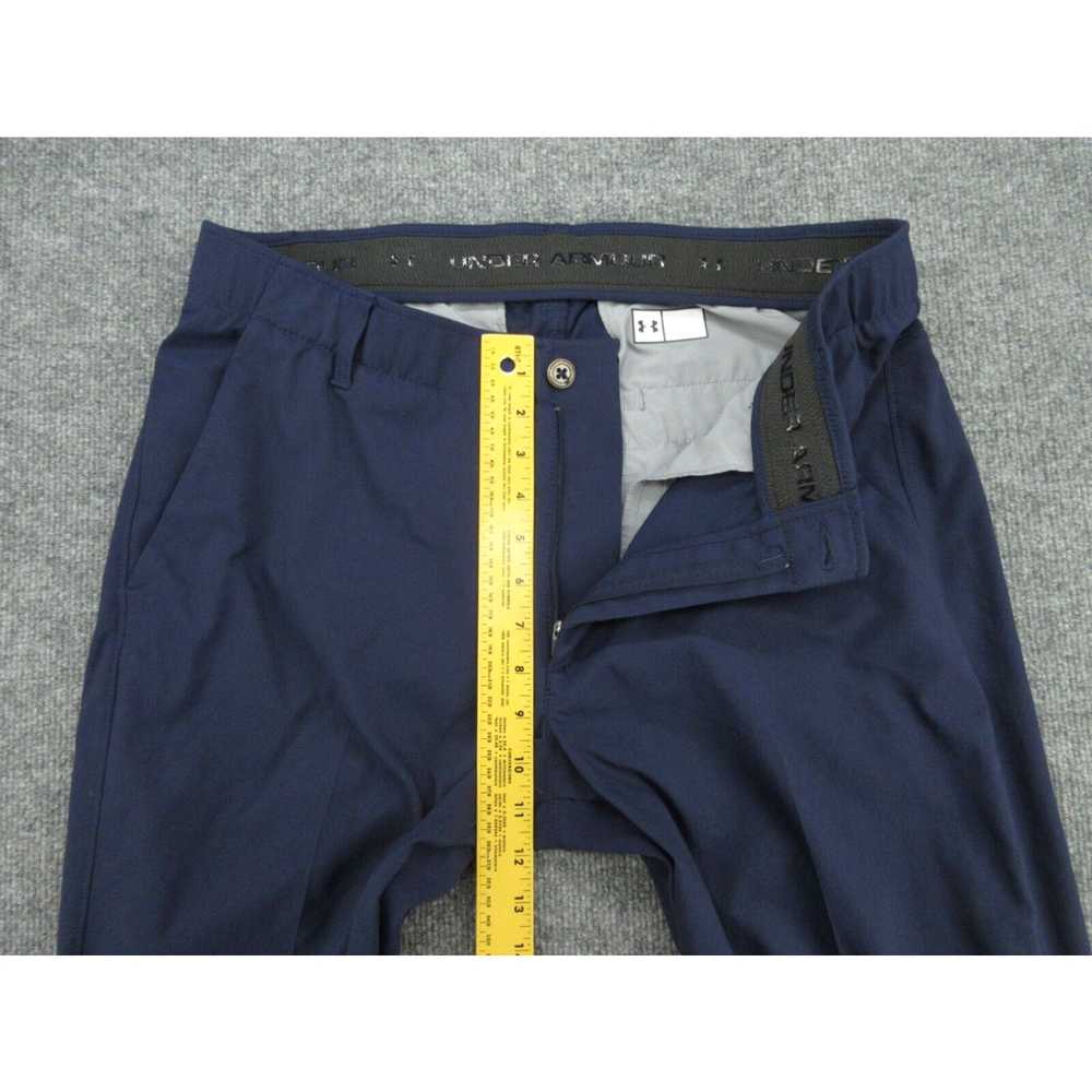 Vintage Under Armour Pants Mens 36 Blue Golf Perf… - image 3