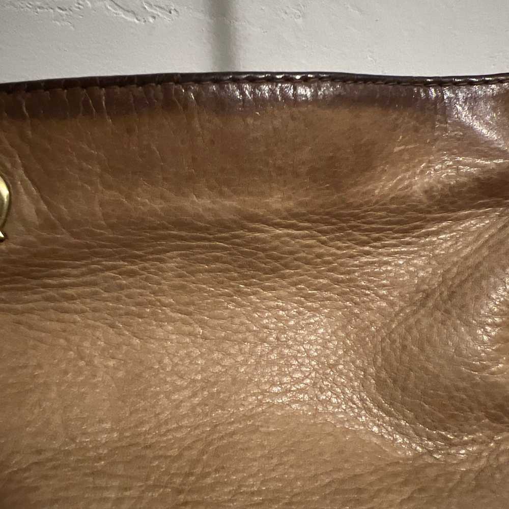 Vintage Etienne Aigner Tan Leather Shoulder Bag P… - image 9