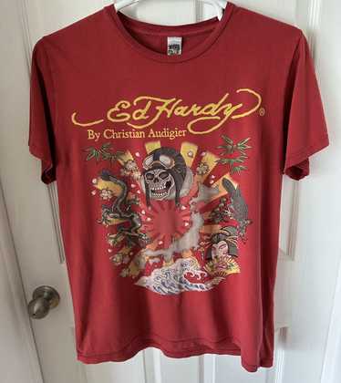 Ed Hardy × Made In Usa × Vintage Vintage Y2K Ed H… - image 1