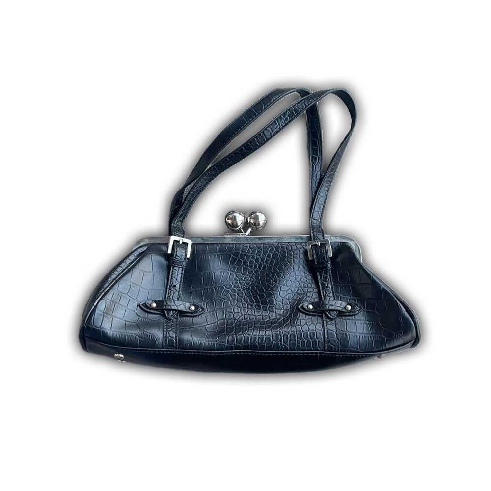 leather handbag Y2k archive grunge 00s - image 1