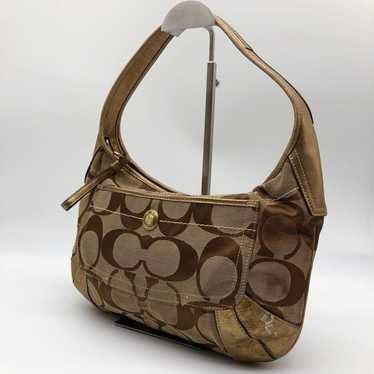 Coach Shoulder Bag Signature Crossbody - image 1