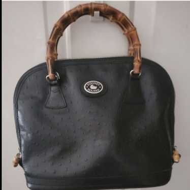 Vintage Dooney and Bourke black w/bamboo - image 1