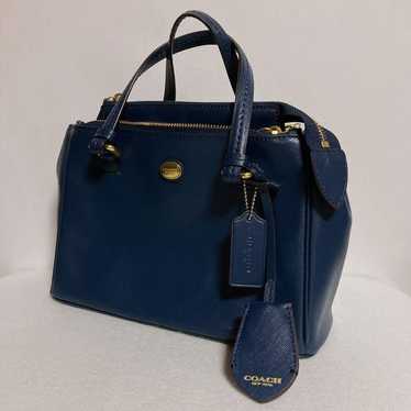 Brand new COACH NEW YORK leather handbag.