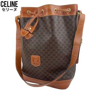 Good item CELINE shoulder bag Macadam PVC drawstr… - image 1