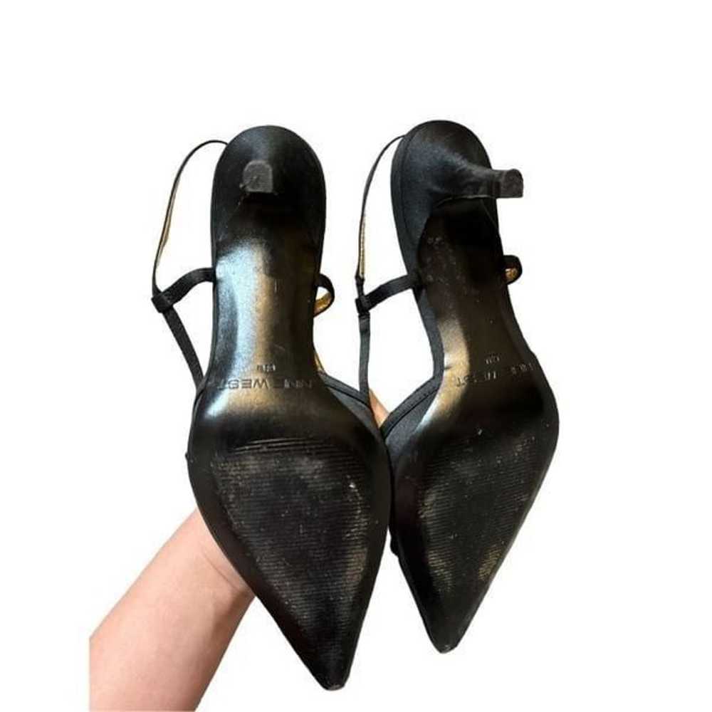 Vintage Nine West Y2K sling back 90’s glam heels … - image 5