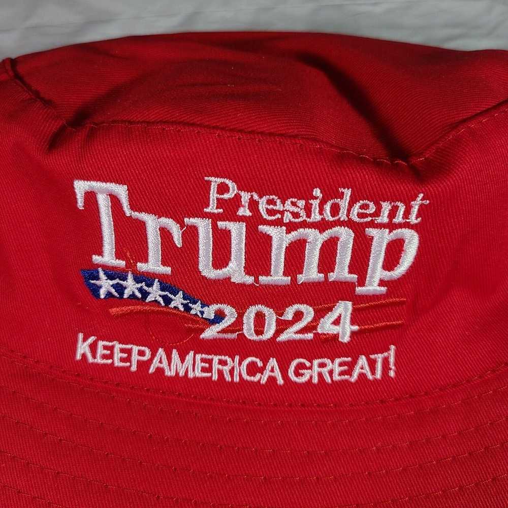 Donald Trump Trump Bucket Hat "President Trump 20… - image 2