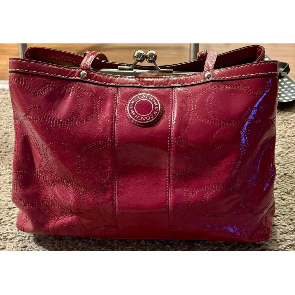 Coach Madison leather handbag - image 3