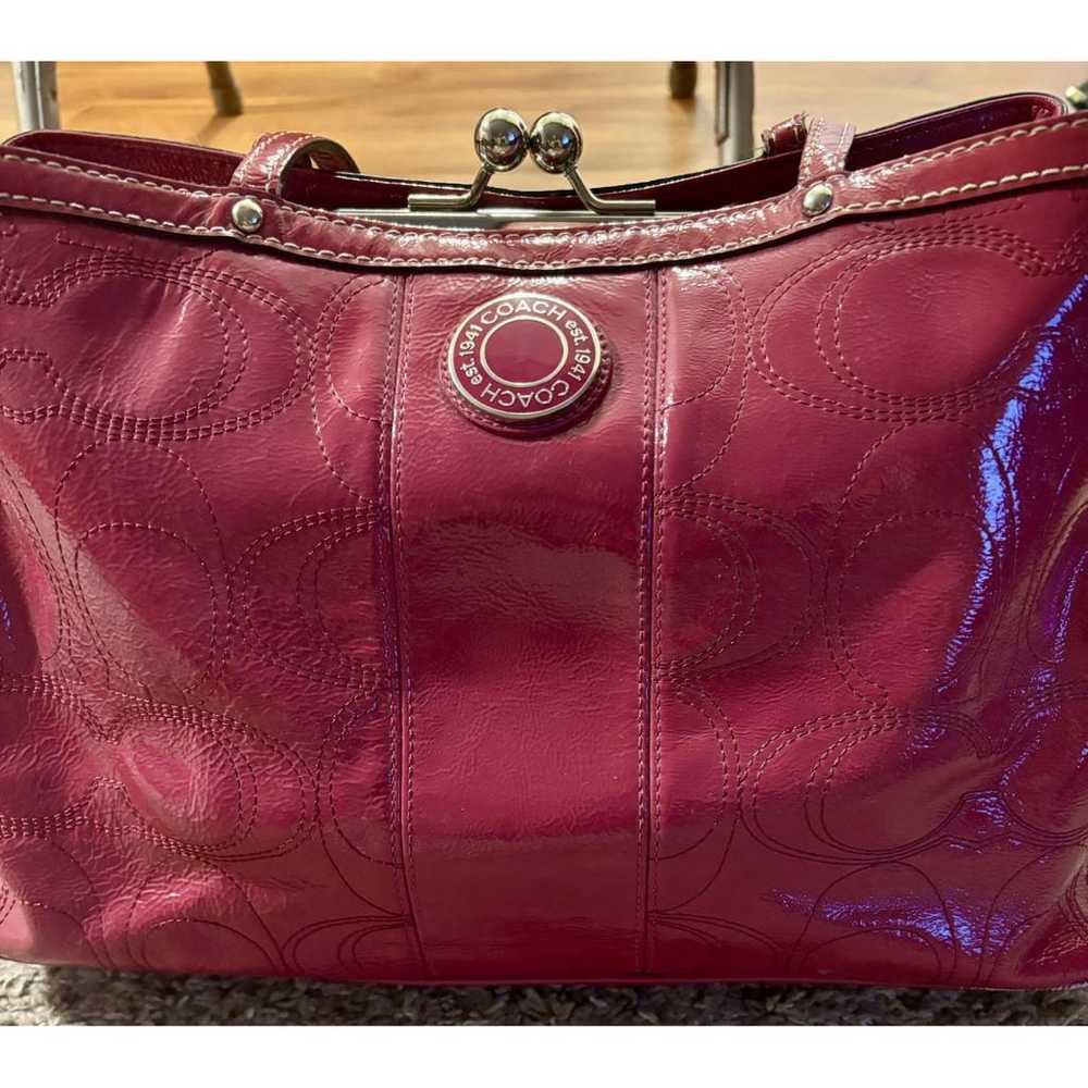 Coach Madison leather handbag - image 6