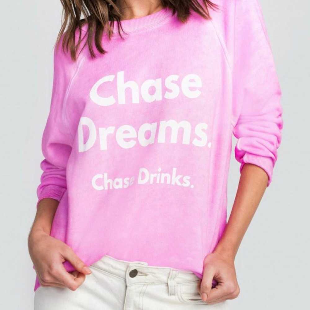 NWOT Wildfox Chase Dreams Chase Drinks Oversized … - image 1